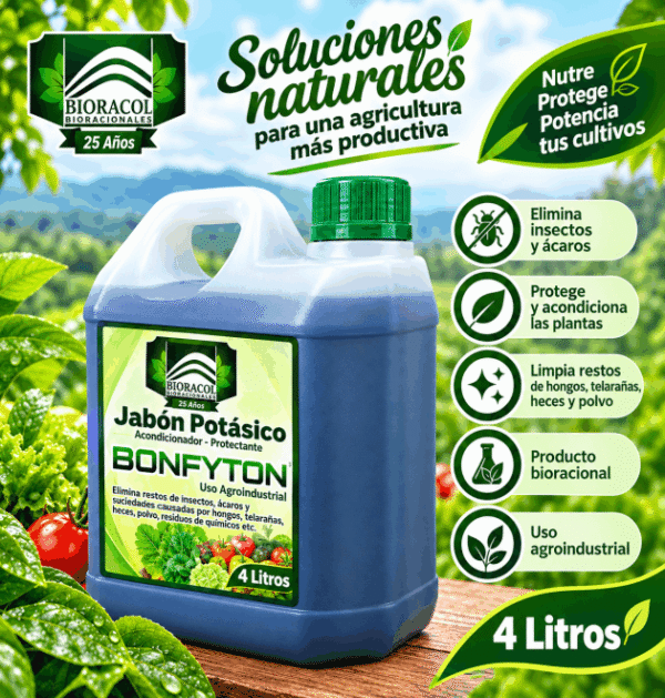 BONFYTON - Jabón Potásico X 4 Lts.