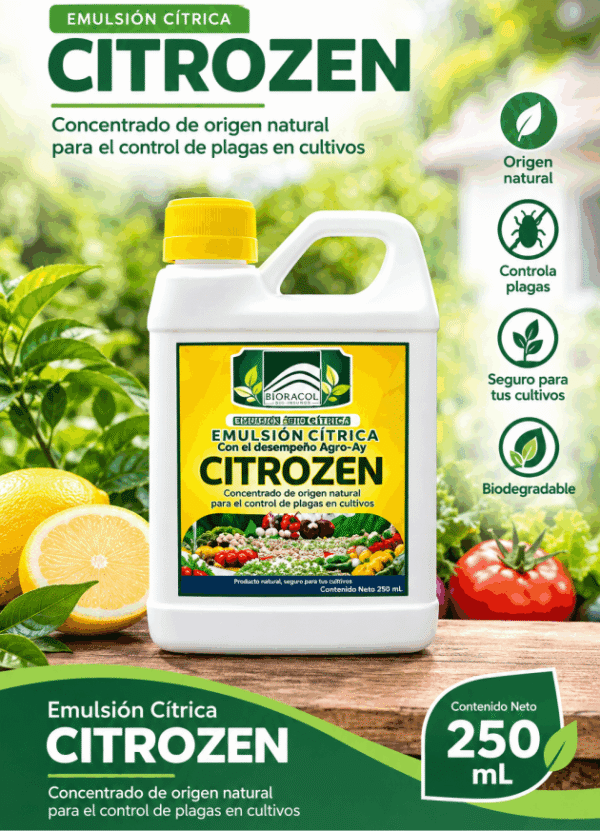 Citrozen-Agro-x-250-mL CITROZEN - Emulsión Cítrica X 250 mL.
